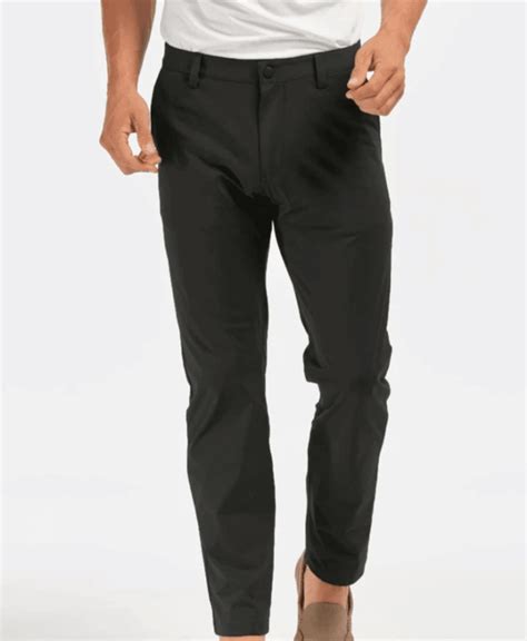 prada mens black slacks|Black Stretch Technical Fabric Pants .